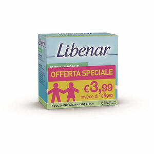 Libenar - Soluzione isotonica libenar 15 flaconcini da 5ml taglio prezzo