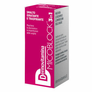 Dermovitamina - Dermovitamina micoblock 3 in 1 smalto idratante e traspirante fucsia 5 ml