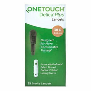 One touch - Lancette pungidito onetouch delica plus 25 pezzi