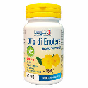 Long life - Longlife olio enotera bio 60 perle 500 mg