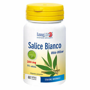 Long life - Longlife salice bianco 60 capsule