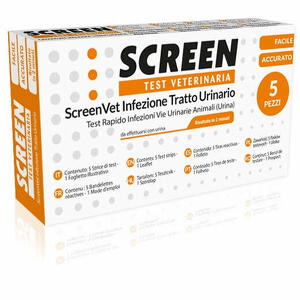 Screen italia - Screenvet test rapido veterinaria infezione tratto urinario cane e gatto test veterinario