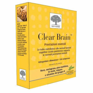 New nordic - Clear brain 120 compresse