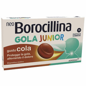 Neoborocillina - Junior - Gola junior 15 pastiglie gusto cola