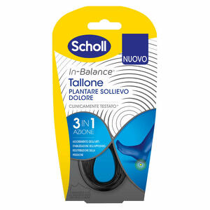 Scholl's - Scholl plantare tallone s 2 pezzi