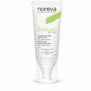 Exfoliacspf 50+ - Exfoliac fluide solaire matifiant spf50+ 40 ml