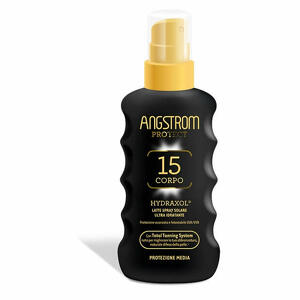 Angstrom - Angstrom protect hydraxol latte spray solare protezione 15 175 ml