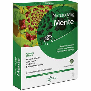 Aboca - Natura mix advanced mente 10 flaconcini