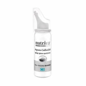 Nutriva - Nutriva argento colloidale naso/orecchie 30 ml