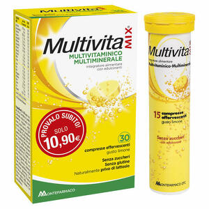 Multivitaminix - Multivitamix senza zucchero 30 compresse effervescenti