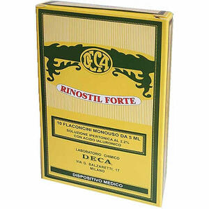 Rinostil - Rinostil forte soluzione ipertonica 10 flaconcini monouso da 5 ml