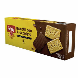 Schar - Schar biscotto con cioccolato dark chocolate 150 g