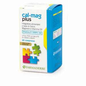 Farmaderbe - Cal mag plus 60 compresse