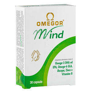 Omegor - Omegor mind 30 capsule molli