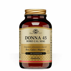 Solgar - Donna 45 boro cal mag 100 tavolette