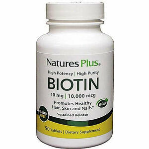 Nature's plus - Biotina 90 tavolette 10 mg