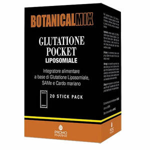 Promopharma - Botanicalmix glutatione pocket liposomiale 20 stick da 2 g