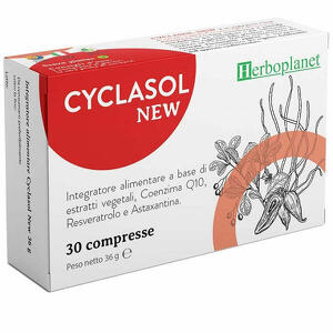 Herboplanet - Cyclasol New - Integratore per la Circolazione - 30 Compresse