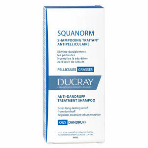 Ducray - Squanorm forfora grassa shampoo 200 ml