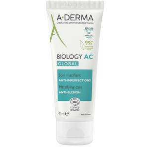 A-derma - Aderma biology ac global trattamento opacizzante anti imperfezioni 40 ml