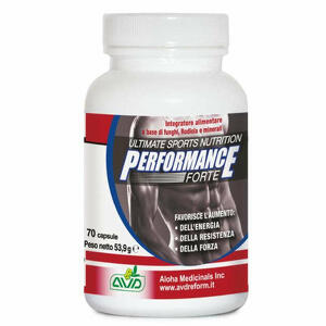 A.v.d. reform - Performance forte 70 capsule flacone 53,9 g