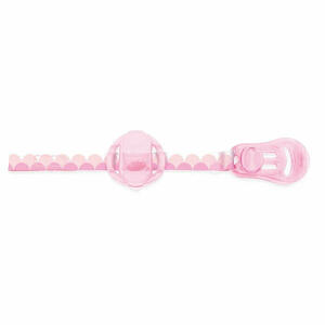 Chicco - Clip Salvasucchietto Rosa - Accessorio per il succhiotto