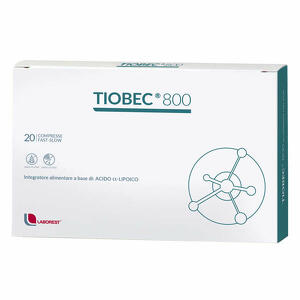 Tiobec - 800 20 compresse fast-slow 36 g