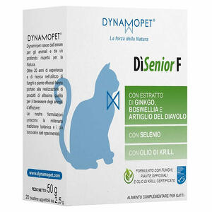 Disenior - Disenior f per gatti 20 bustine appetibili da 2,5 g