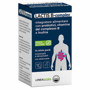 Agips Farmaceutici - Lactis B-Complex 14 Stick Pack - Integratore Probiotico